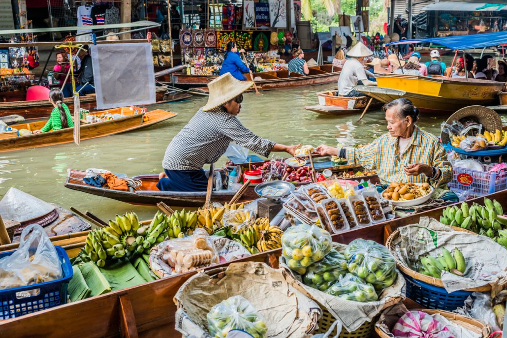 Der schwimmende Markt Amphawa in Bangkok ist auf für Kinder ein echtes Highlight!