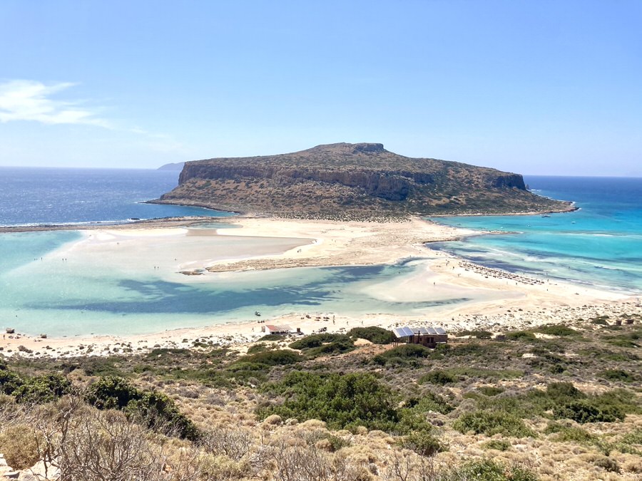 Ist das Europa? Der Balos Beach auf Kreta mutet karibisch an. Foto: Vanessa Bujak