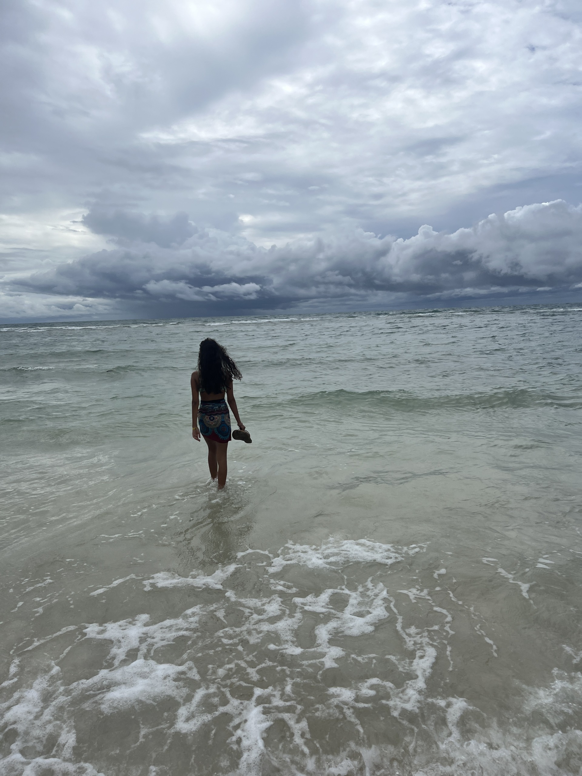 Auch wenn der Himmel in Thailand mal wolkenverhangen ist - vergesst nicht die Sonnencreme! Denn das Wetter kann sich blitzschnell ändern und einen Sonnenbrand hat man in Thailand ruckzuck (Bild: Sonja Alefi)