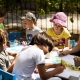 Les Carrasesses - die Kinder malen und basteln im Kids Club