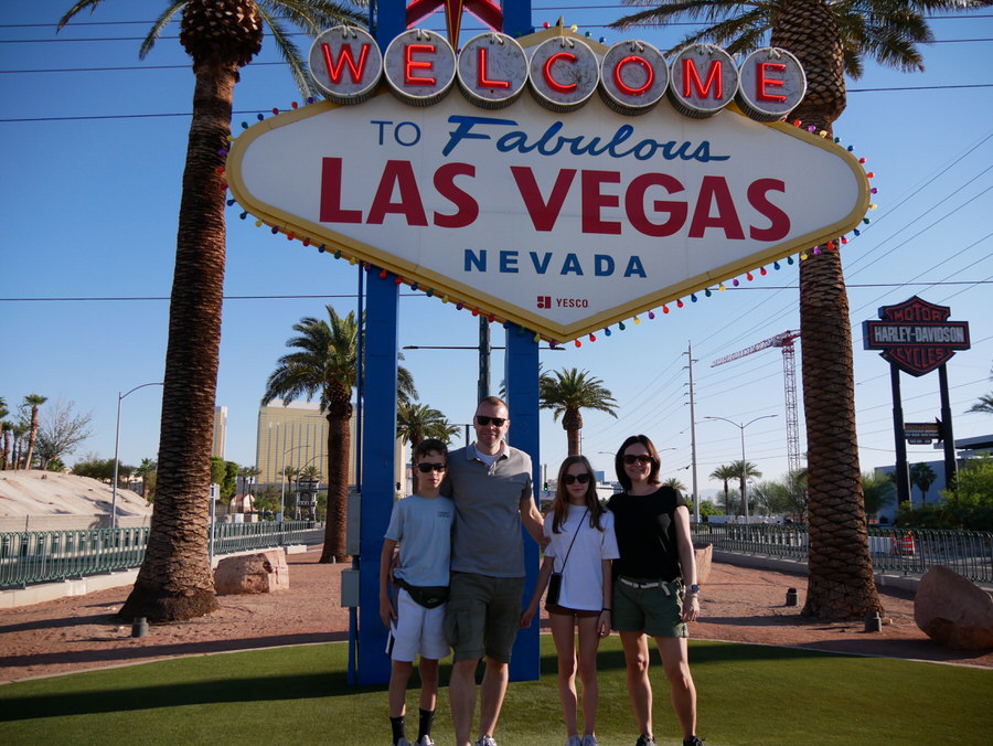 USA mit Kindern: Welcome to Las Vegas!