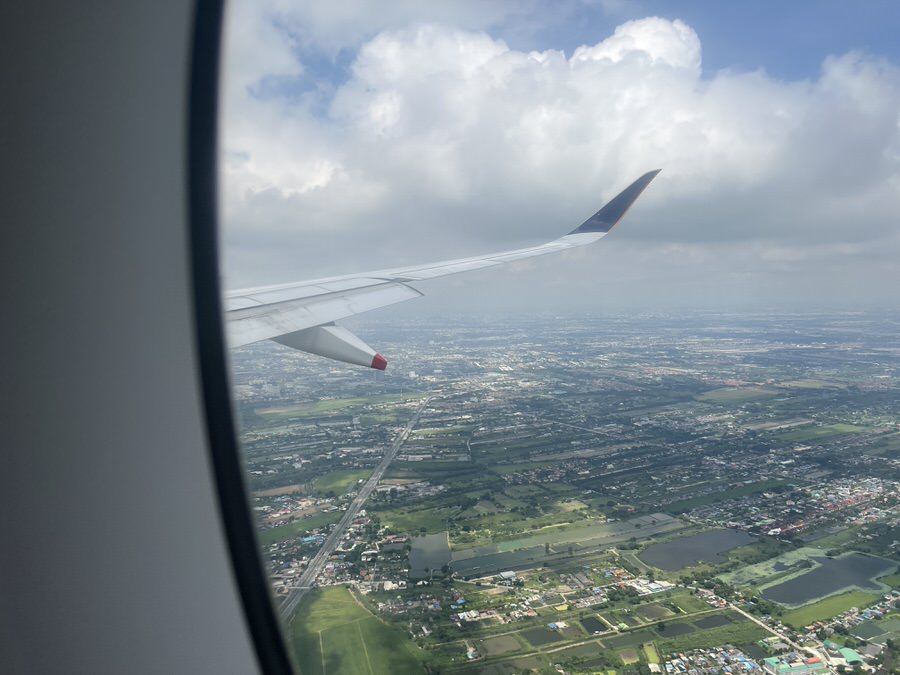 Bangkok mit Kindern: Anflug auf Bangkok (Bild: Sonja Alefi)